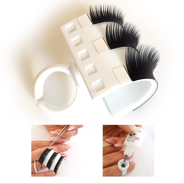 Ring für Wimpernkleber / Wimpernhalter