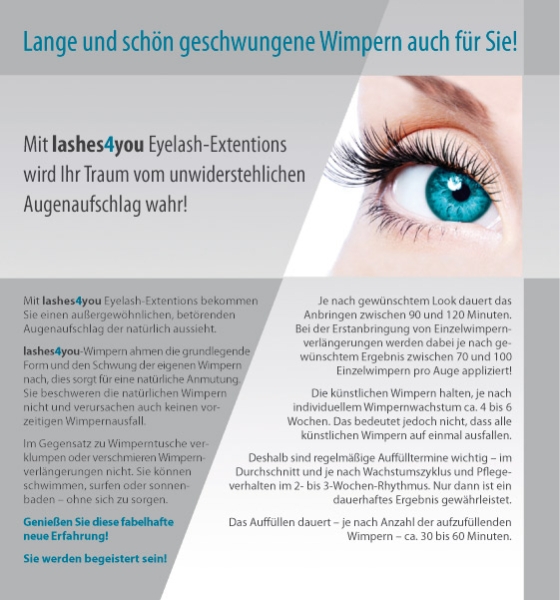 Kundeninfo-Flyer, 50 Stück